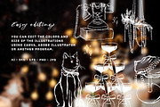 Vintage Wedding & Valentines Day Set, an Object Graphic by VerAna (Thumbnail 14 of 16)