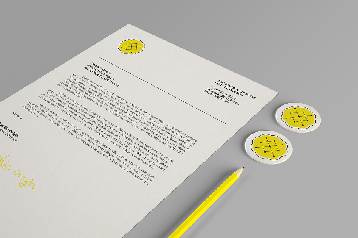 Minimal Branding Identity, a Stationery Template by Graphic Origin (Photo 10 of 13)