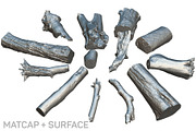 13 Tree Logs, an Environmental 3D Model by Beatheart Creative Studio (Thumbnail 10 of 37)