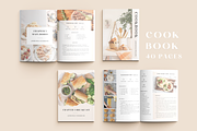 Cook Book Template CANVA, a Magazine Template by ShopRShop (Thumbnail 1 of 9)