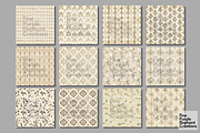 Beige Distressed Cottagecore, a Pattern Graphic by Fine Purple Elephant (Thumbnail 5 of 5)