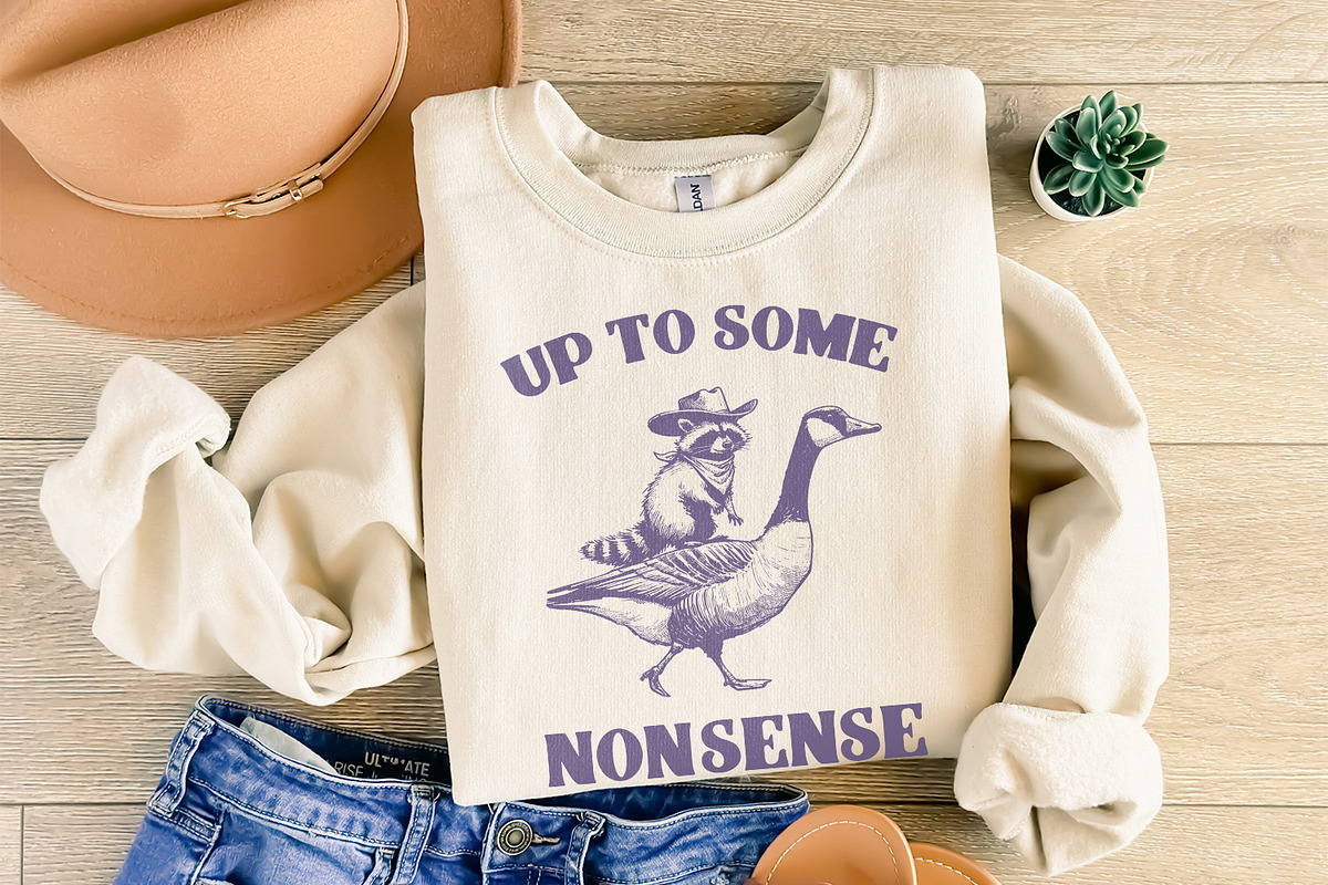 Up To Some Nonsense Raccoon PNG, an Illustration by SharpMarketplace (Photo 8 of 9)