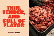 Super Meaty - Retro Bold Display Fon, a Sans Serif Font by Studio Moara (Thumbnail 5 of 9)