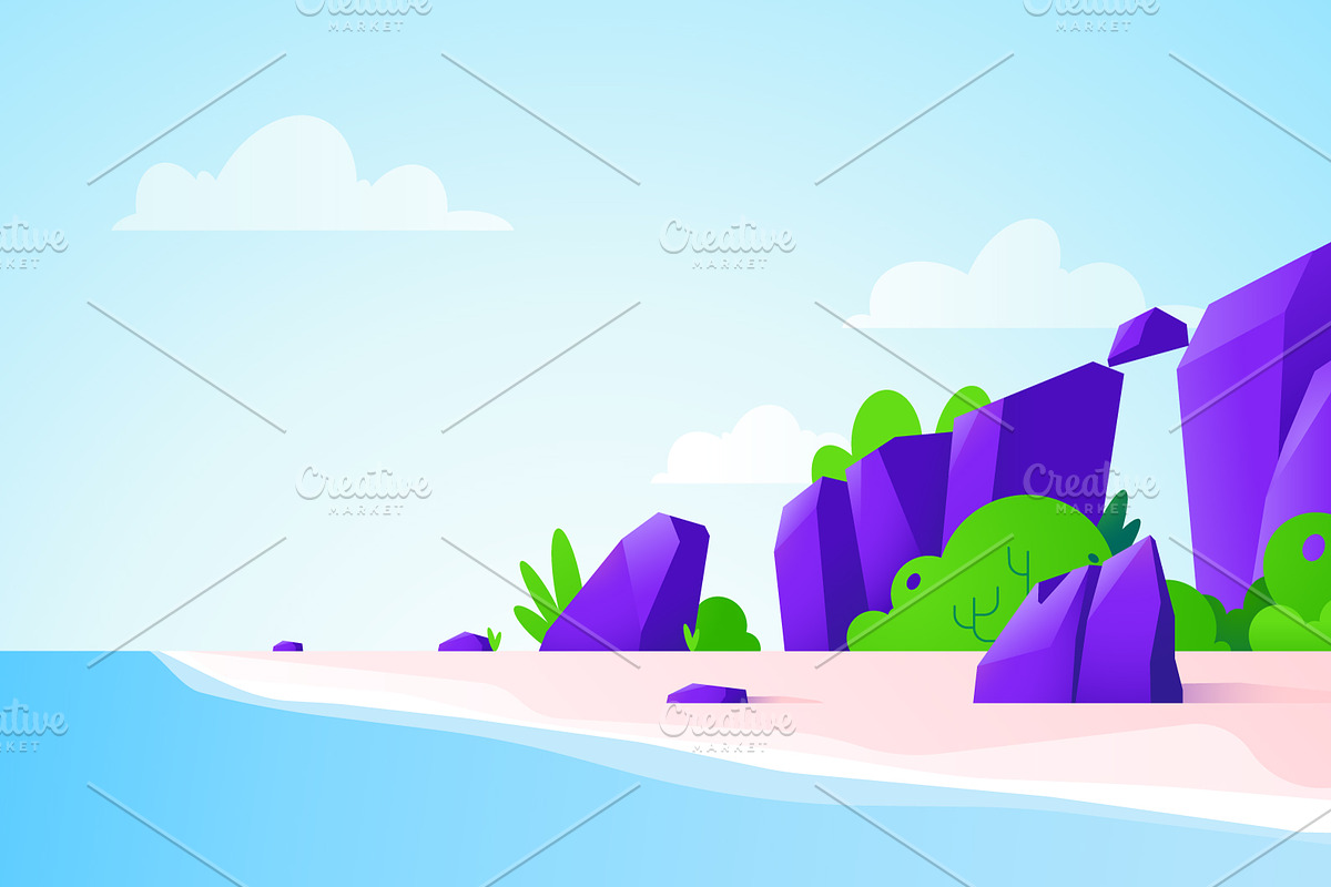 Seychelles illustration, an Illustration by Librebird (Photo 1 of 2)