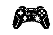 set of gaming controller silhouettes, an Illustration by Amazin_art (Thumbnail 32 of 41)