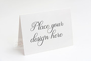 A2 Greeting card mockup invitation, a Print Template by Leo Flo Mockups (Thumbnail 1 of 5)