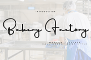 Bakery Factory, a Handwritten Font by InermediaSTUDIO (Thumbnail 1 of 8)