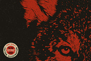 GREY WOLF - Vector illustration, an Animal Illustration by Artistic & Unique (Thumbnail 8 of 12)