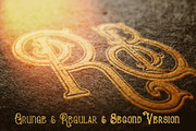 Bureno - Decorative Font, a Font by Cruzine (Thumbnail 5 of 7)