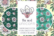 The Real Unicorn, a Pattern Graphic by Apolinarias Art (Thumbnail 4 of 5)