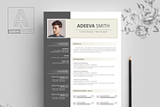 Professional Resume Template Smith, a Resume Template by AdeevaResume (Thumbnail 2 of 4)