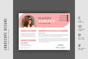 354. Landscape Resume Template