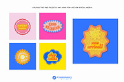 Patch Stickers - Summer edition, a Graphic by Youandigraphics (Thumbnail 7 of 13)