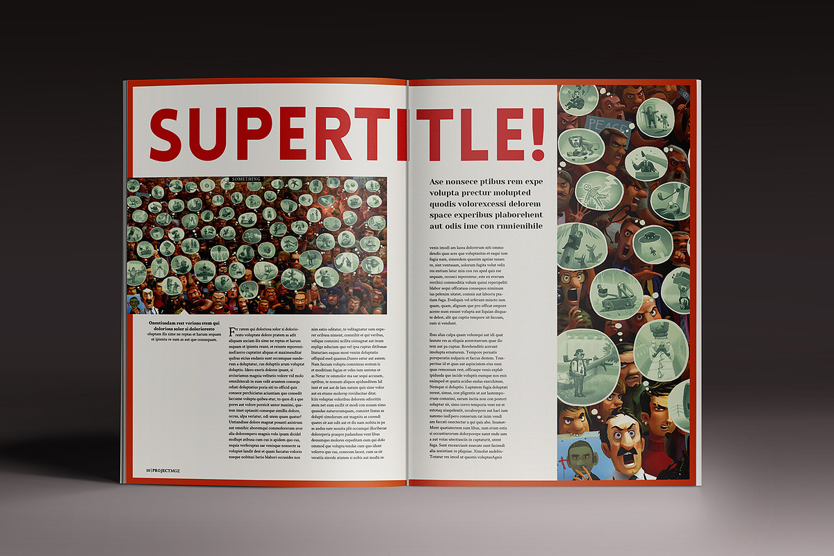 Goliat Magazine, a Magazine Template by Luuqas Design (Photo 7 of 16)