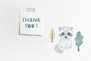 Woodland friends. Kids patterns set, an Animal Illustration by tetiartline (Thumbnail 11 of 11)
