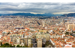 View of marseille from notredame de la garde france containing view, france, an Architecture Photo by Leonid Andronov