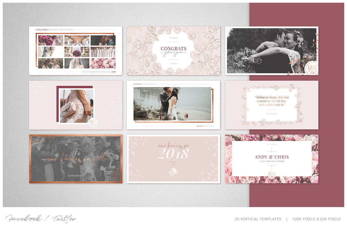 COPPERING | Social Media Kit, a Social Media Template by Marigold Studios (Photo 7 of 14)