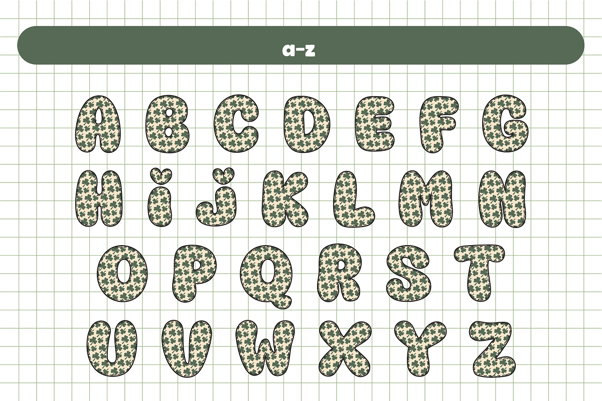 Fox Clover Color Font, a Symbol Font by Fox7 By Rattana (Photo 7 of 10)