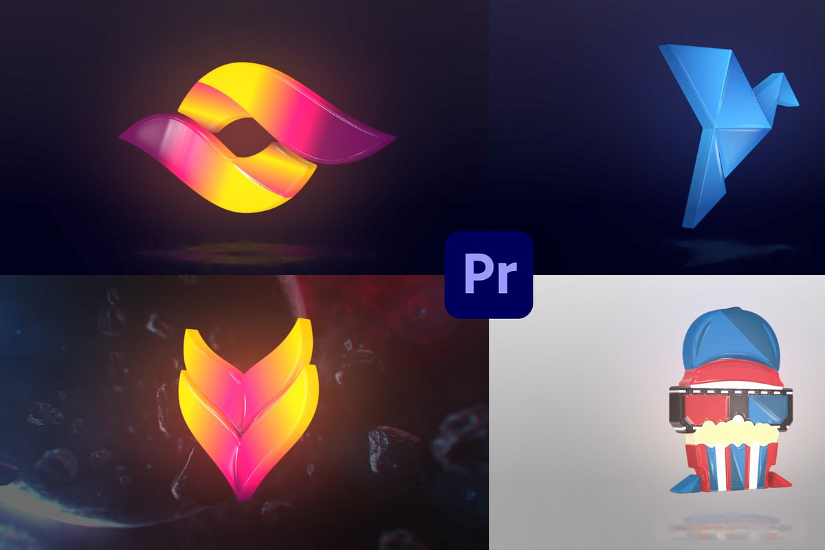 3D Logo Loop for Premiere Pro, a Templates & Theme by iamkoltunov (Photo 1 of 3)