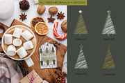 Christmas tree, an Illustration by Julia Martyshkina (Thumbnail 4 of 10)