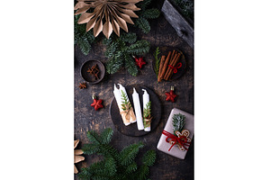 Procass of decorating Christmas, a Holiday Photo by Yulia Furman
