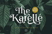 Karelle SVG - An Organic Serif, a Serif Font by Sarid Ezra (Thumbnail 1 of 9)