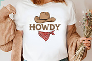 Howdy Cowboy Bow, Western Png, an Illustration by Designking (Thumbnail 2 of 4)