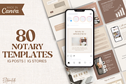 Notary Instagram Templates, a Social Media Template by EliteMatidi (Thumbnail 1 of 7)