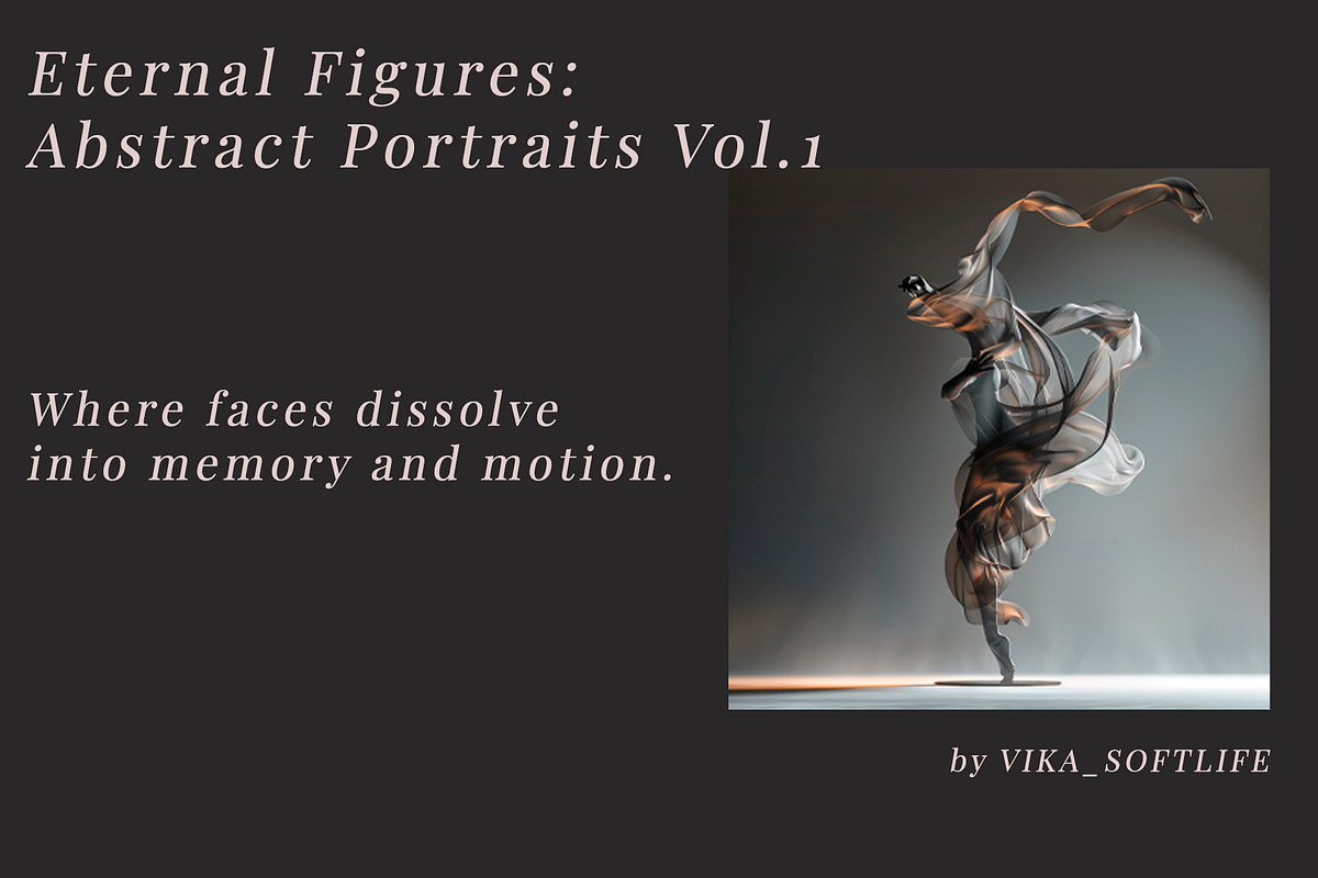 Eternal Figures: Abstract Portraits, a Decorative Illustration by Vika_Softlife (Photo 1 of 5)