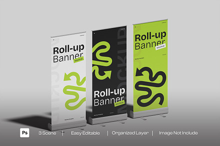 Roll-up Banner Mockup