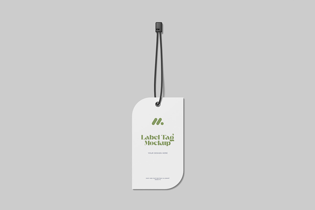 Label Tag Mockup, a Mockup by DxSLEX (Photo 2 of 5)