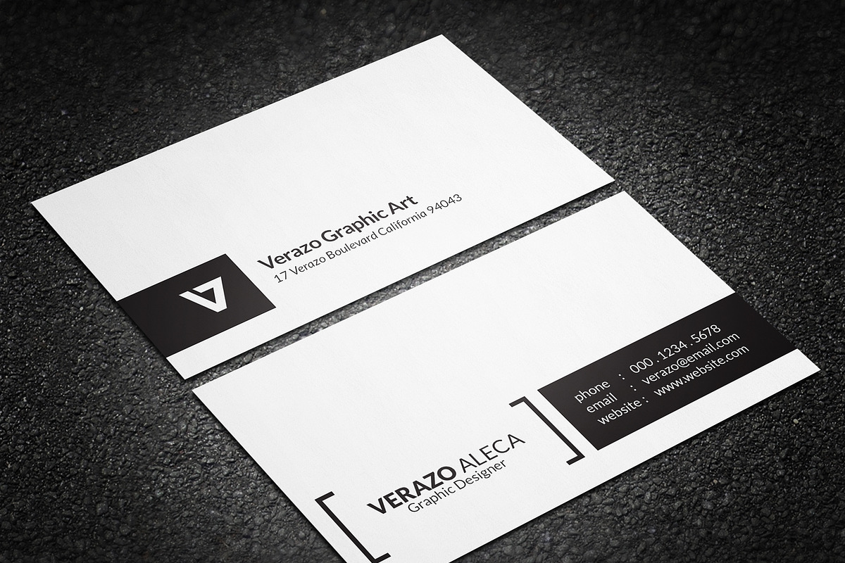 12 Business Card Mini Bundle v3, a Business Card Template by Verazo (Photo 13 of 13)