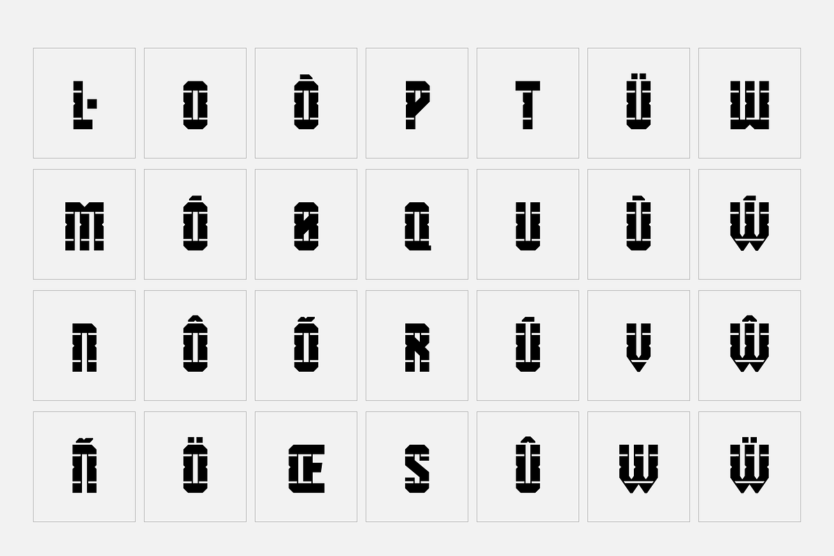 Revolver - Sports font, a Font by SelfBuild Type (Photo 6 of 9)