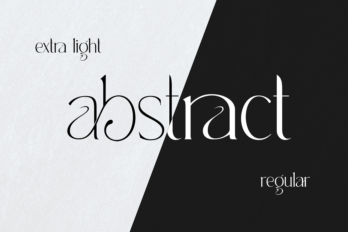 Fountainhead- extra light & regular, a Serif Font by Innire (Photo 1 of 7)