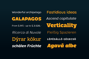 Mensch; 32 Fonts Of Sans & Serif