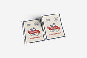 Postage Stamp Mockup, a Product Mockup by Indah (Thumbnail 3 of 6)
