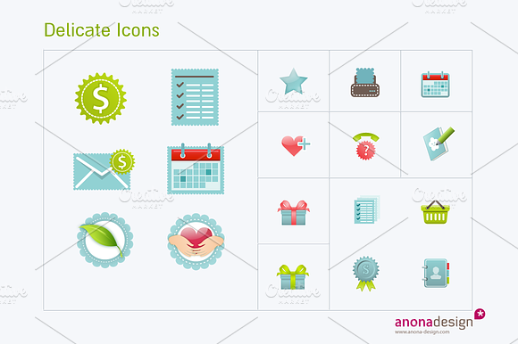 Delicate Icons