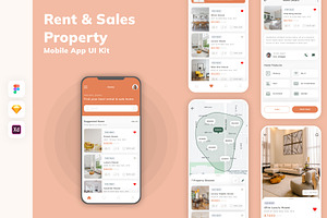 Rent & Sales Property App UI Kit