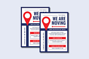 We Are Moving Flyer Set, a Flyer Template by Patria Ari (P4tcreativa) (Thumbnail 2 of 4)