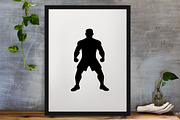 Fitness Silhouette SVG, a Sport Illustration by newminddesign (Thumbnail 2 of 3)