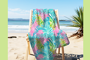 Tropical Leaves Pattern, a Pattern Graphic by Paper & Pattern Studio (Thumbnail 3 of 8)