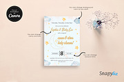 Over the Moon Baby Shower Invitation, an Invitation Template by Snapybiz (Thumbnail 7 of 9)