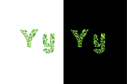 Eco letter set, a Decorative Illustration by airunreal (Thumbnail 31 of 33)