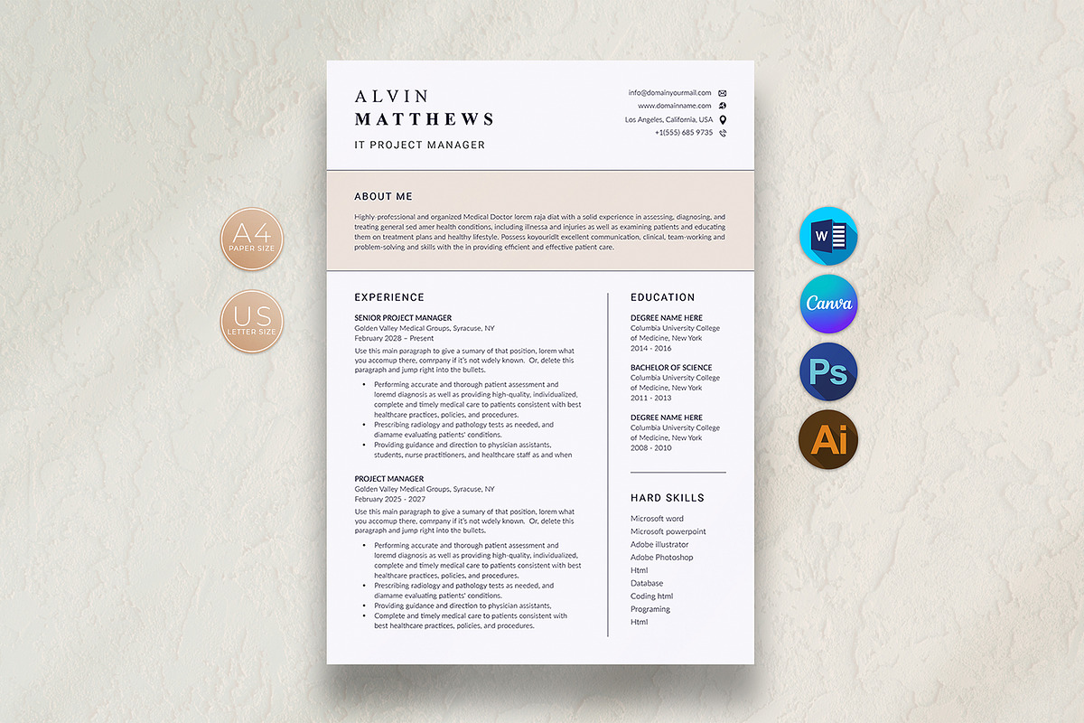 Canva IT Project Manager
