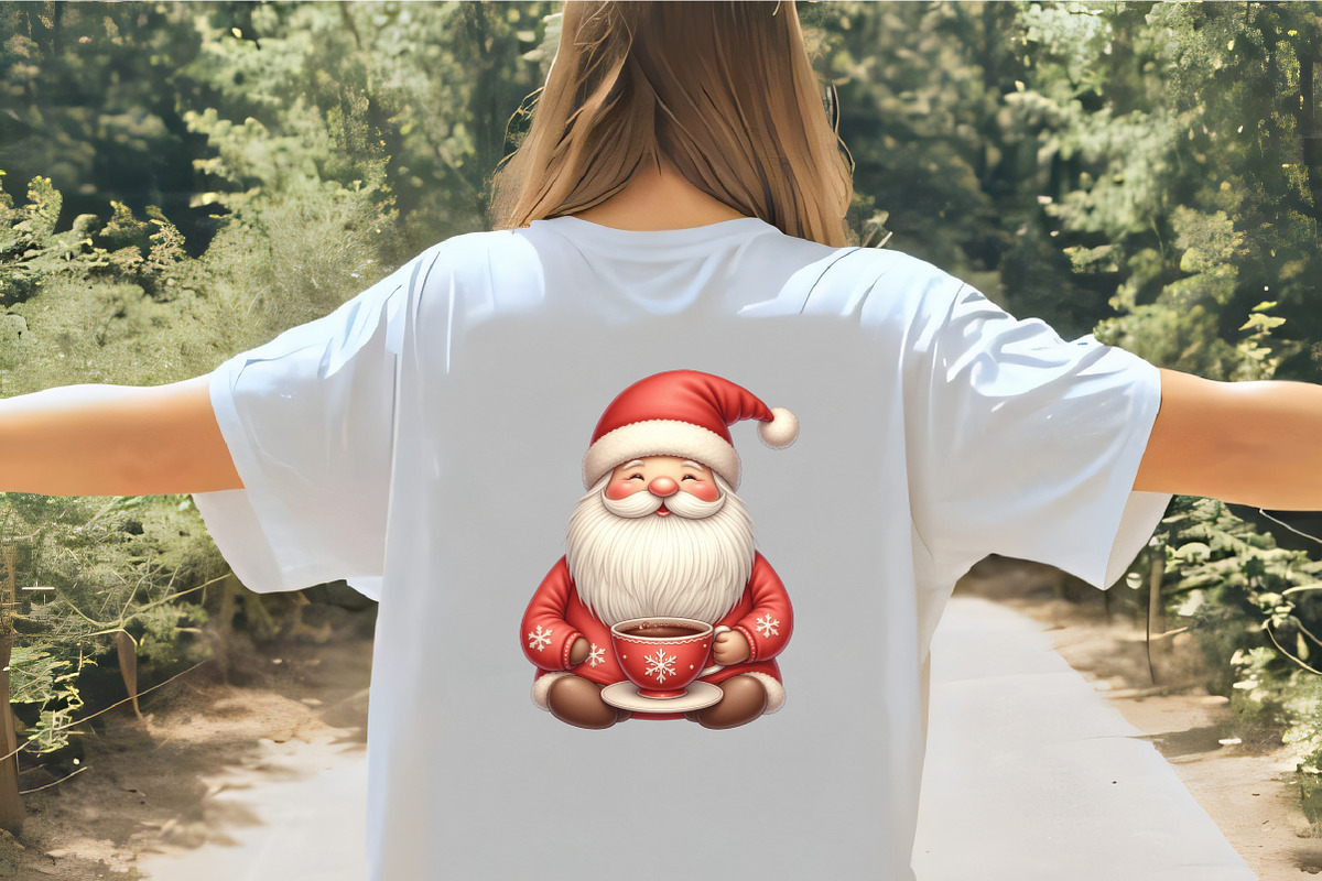 Watercolor Christmas Funny Santa Cli, an Illustration by CrexoraLab (Photo 5 of 5)
