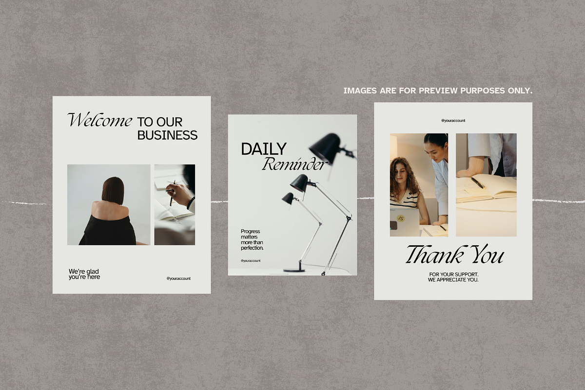 Small Business Instagram Templates, a Social Media Template by ShowUp! Studio (Photo 9 of 12)