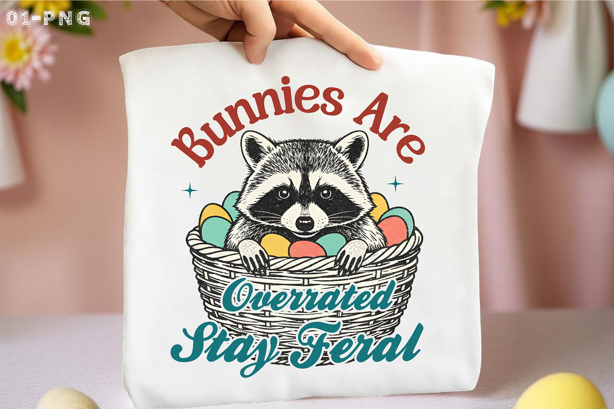 Bunnies Are Overrated PNG, Stay Fera, an Illustration by Libby Wishes (Photo 1 of 6)