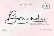 Bomanda Signature, a Handwritten Font by Febri Creative (Thumbnail 1 of 10)