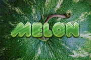 3D Fruit Text Styles for Photoshop, a Layer Style Add-On by Creativenauts (Thumbnail 4 of 6)