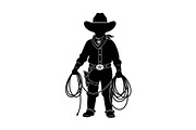 Western Cowboy Horse Silhouette Bund, an Illustration by Designs_River (Thumbnail 15 of 51)